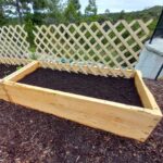 Deluxe Macrocarpa raised garden bed